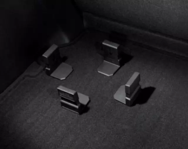 J9F18AU000 - Interior: 2019-2025 Hyundai Rear Cargo Area Blocks for Hyundai: Accent, Elantra, Elantra N, Ioniq, Ioniq 5, Ioniq 5 N, Ioniq 6, Kona, Kona Electric, Palisade, Santa Fe, Sonata, Tucson, Veloster, Veloster N, Venue Image