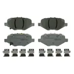 OEX1612 - : OEX Rear Disc Brake Pad Set Premium Ceramic for WAGNER BRAKE Image