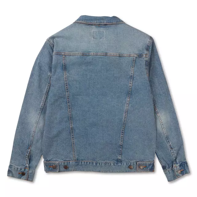 152392202 - : Mer Unisex Denim Jacket Blue M for Mercedes-Benz Image