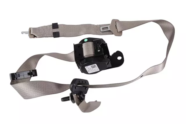 19301033 - : Medium Neutral Rear Passenger Side Seat Belt with Retractor for GM Image
