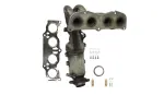 641400 - : Federal / EPA Catalytic Converter - Direct Fit w/ Integrated Manifold for AP Exhaust Image