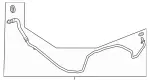 2222702802 - : Oil Line for Mercedes-Benz Image