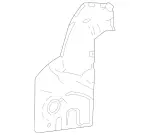 1776801606 - : Heat Shield for Mercedes-Benz Image