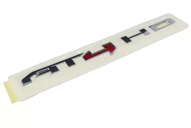 84337614 - : 2020-2024 GMC - Chrome Front Driver Side Door Marketing Name Plate for GMC: Sierra 2500 HD, Sierra 3500 HD Image