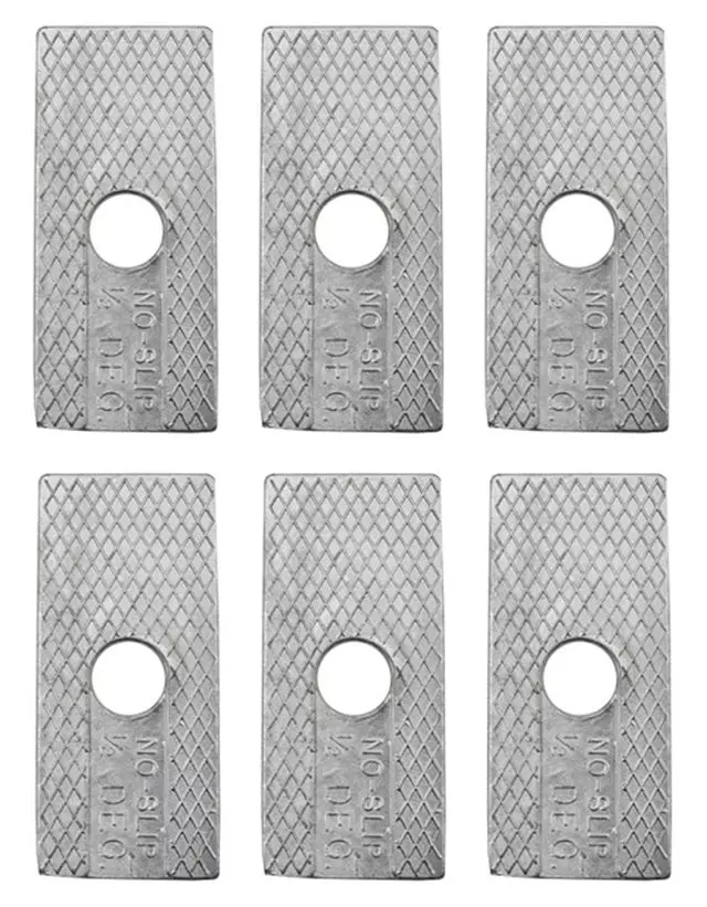 45K27000 - : Front Camber Wedge for Chevrolet: Blazer, C/K Pickup, C3500, K1500 Pickup, K2500 Pickup, K3500 Pickup, K5 Blazer, Suburban K10, Suburban K20, Suburban V10, Suburban V1500, Suburban V20, Suburban V2500, V10, V20, V30, V3500 | Dodge: W350 | Ford: F-350 | GMC: Jimmy, K1500 Pickup, K2500 Pickup, K3500 Pickup, Suburban K1500, Suburban K2500, V1500, V1500 Suburban, V2500, V2500 Suburban, V3500 | Jeep: CJ7, Wrangler Image