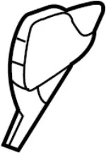 884057W000 - Body: Recline Cover for INFINITI: FX35, FX45 Image