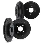 800491003 - : DFC Brake Rotors and Drums - Drilled &amp; Slotted - Black for DYNAMIC FRICTION Image