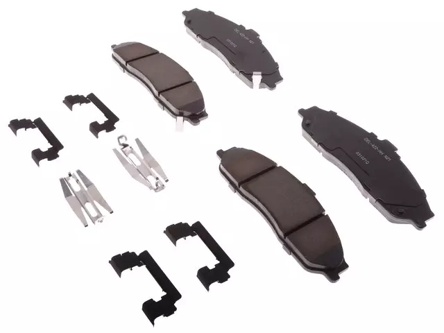 19428071 - : Ceramic Front Disc Brake Pad Kit With Springs And Clips for GM Image
