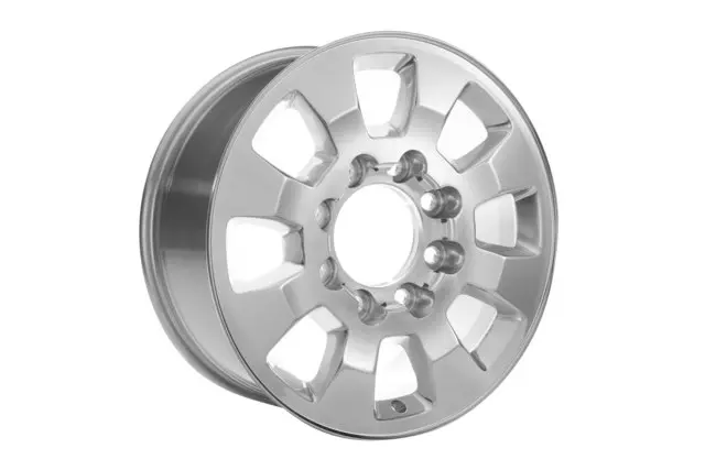 9597736 - : 18x8-Inch 8-Spoke Aluminum Wheel for Chevrolet: Silverado 2500 HD, Silverado 3500 HD | GMC: Sierra 2500 HD, Sierra 3500 HD Image