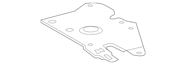2304780940 - Fuel System: Fuel Pump Bracket for Mercedes-Benz Image