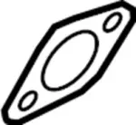 144654P210 - Engine: Tube Gasket for Infiniti Image