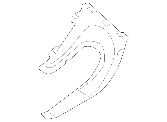 1638850923 - Attachment Parts: Cover for Mercedes-Benz: ML55 AMG Image image