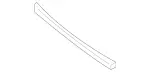2098880685 - Attachment Parts: Trim Bar for Mercedes-Benz Image