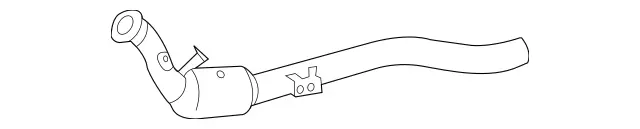 2214904820 - Exhaust System: Exhaust Line for Mercedes-Benz: CL63 AMG Image
