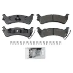 SX666 - : SevereDuty Rear Disc Brake Pad Set for WAGNER BRAKE Image