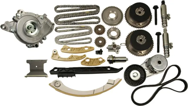 94201SB1K6 - Cooling Systems: Cloyes Engine Timing Chain and Accessory Drive Belt Kit with Water Pump for Cloyes Gear &amp; Products Image