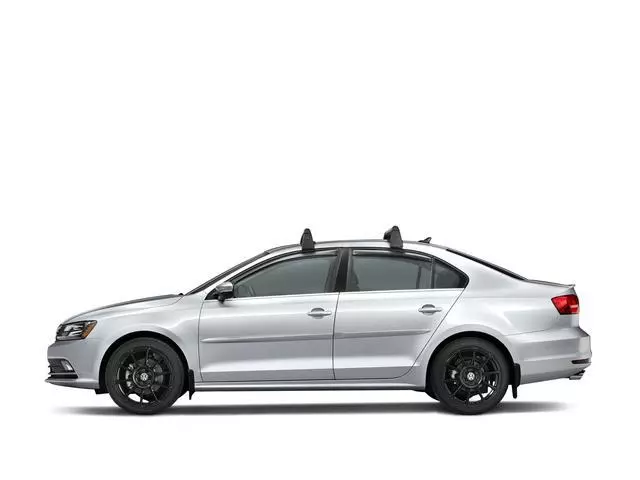 Base Carrier Bars - Black/Silver - Volkswagen (5C6-071-126)