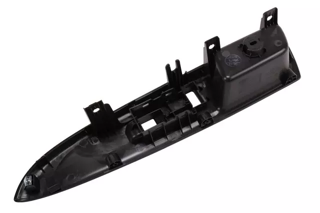 Jet Black Front Passenger Side Door Armrest Switch Mount Plate - GM (42342948)