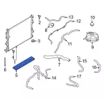 LX6Z8348A - Cooling System: Lower Seal for Ford Image
