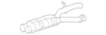 1724911601 - Exhaust System: Center Muffler for Mercedes-Benz Image