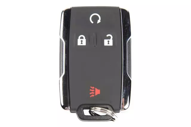 13580082 - : 4 Button Keyless Entry Remote Key Fob for Chevrolet: Silverado 1500, Silverado 2500 HD, Silverado 3500 HD | GMC: Canyon, Sierra 1500, Sierra 2500 HD, Sierra 3500 HD Image