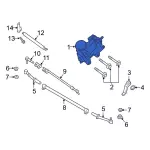 JC3Z3504B - Steering: Gear Assembly for Ford: F-450 Super Duty, F-550 Super Duty Image
