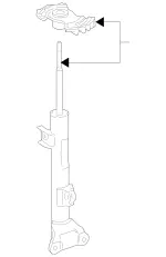 209320403064 - : Shock Absorber for Mercedes-Benz Image