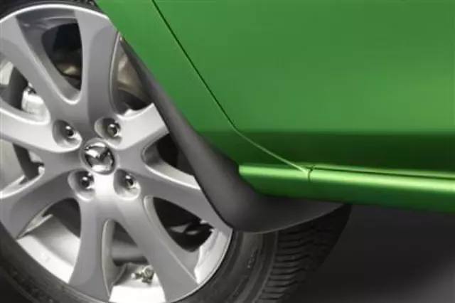 DR61V3450 - : Mazda2 (2011-2014) - Front Splash Guards - Black Plastic for Mazda: 2 Image