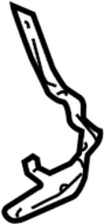 65401CG00A - Body: Hinge for Infiniti Image