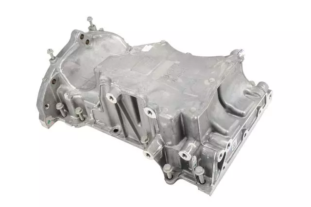 12666374 - Engine: Oil Pan for Buick: Enclave, LaCrosse | Cadillac: SRX | Chevrolet: Captiva Sport, Equinox, Impala, Impala Limited, Malibu, Traverse | GMC: Acadia, Terrain | Pontiac: G6, Torrent | Saturn: Aura, Outlook, Vue Image