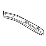 FL3Z1624301A - Body: Center Pillar Reinforced for Ford: F-150, F-250 Super Duty, F-350 Super Duty, F-450 Super Duty Image