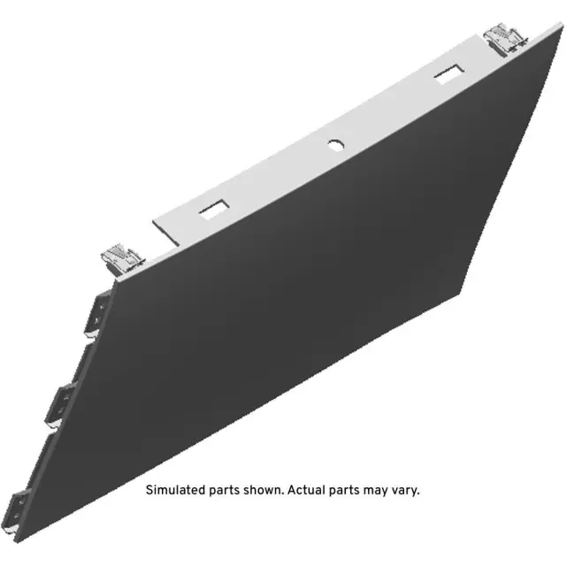 84458132 - : Part# 84458132 Black Front Seat Back Rear Center Cover for Chevrolet: Silverado 1500, Silverado 2500 HD, Silverado 3500 HD | GMC: Sierra 1500, Sierra 1500 Limited Image