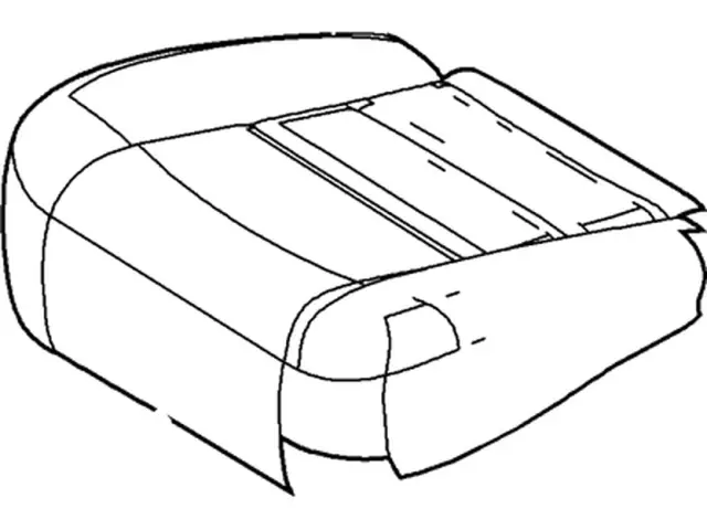 8C3Z2562901CB - Body: Seat Cover for Ford: F-250 Super Duty, F-350 Super Duty Image