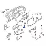 ML3Z15042C74DA - Body: Lower Trim for Ford: F-150 Image
