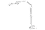 2035401217 - Brakes: ABS Sensor for Mercedes-Benz Image