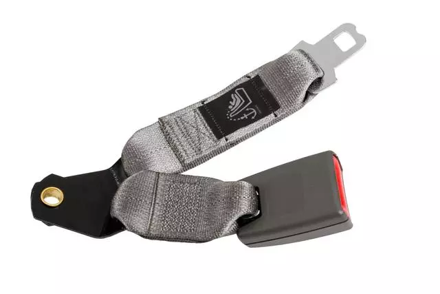 Medium Dark Pewter II Rear Seat Belt with Buckle - GM (19300349)