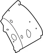 6413060U30 - Body: Apron Assembly for Infiniti Image