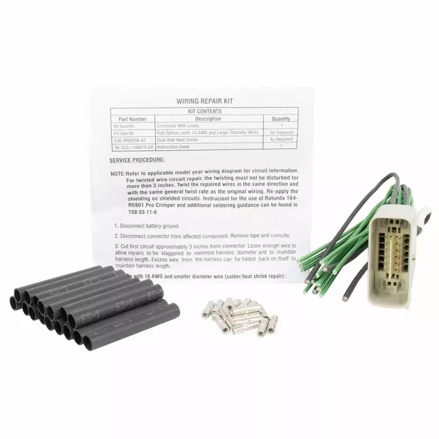 Wire Assembly - Ford (AU2Z-14S411-AKB)