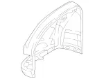 9981102009999 - Body: Mirror Cover for Mercedes-Benz Image
