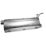21542 - : Quiet-Flow SS Direct Fit Exhaust Muffler 3" Inlet (ID) 3" Outlet (ID) for Walker Exhaust Image