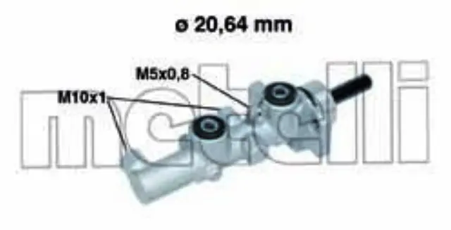 50734 - : Metelli Brake Master Cylinder for METELLI Image
