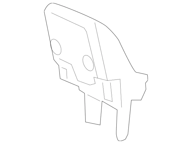 2079350108 - Rear Seat: Carrier for Mercedes-Benz: C250, C350, C63 AMG Image image