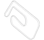 1129970092 - : V-Belt for Mercedes-Benz Image