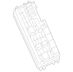 1645403072 - Electrical Equipment and Instruments: Relay Unit for Mercedes-Benz: GL320, GL550, ML320, ML500, ML550, ML63 AMG, R320, R350, R500 Image