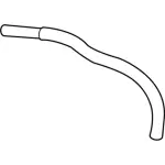 DR3Z9C482E - Body: Brake Vacuum Hose for Ford: Mustang Image