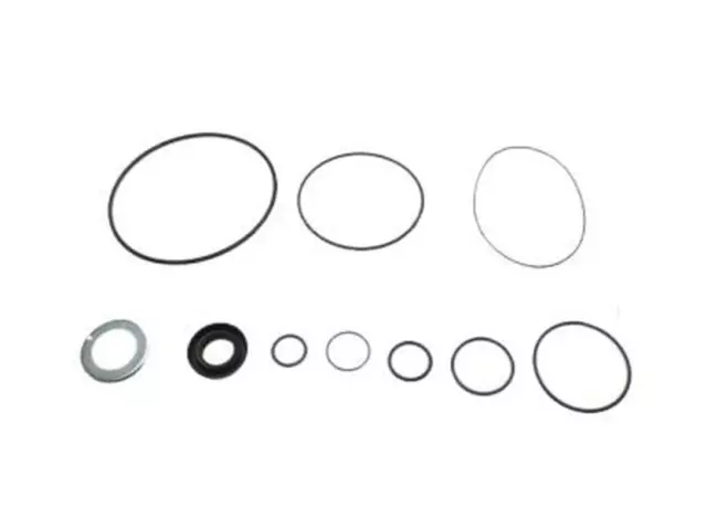 E1AZ3B584A - Steering: Seal Kit for Ford: Aerostar, Bronco, Bronco II, Country Squire, Escort, EXP, Explorer, F-150, F-250, F-250 HD, F-250 Super Duty, F-350, F-350 Super Duty, LTD, LTD Crown Victoria, Mustang, Ranger, Tempo, Thunderbird, Windstar | Lincoln: Continental, Mark VII, Mark VIII, Town Car | Mercury: Capri, Colony Park, Cougar, Grand Marquis, Lynx, Marquis, Topaz, Tracer Image