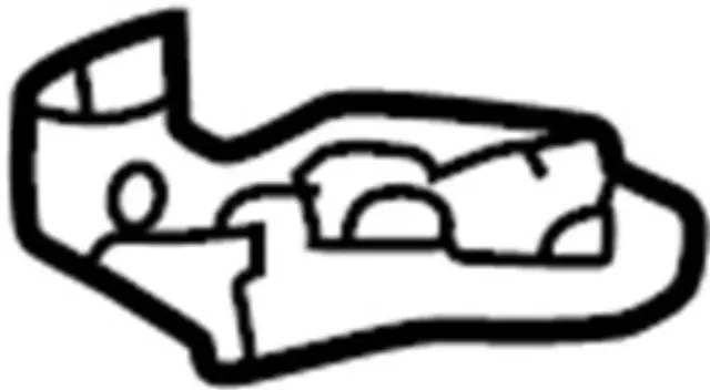 165880W00A - : Air Cleaner Assembly Bracket for Infiniti Image