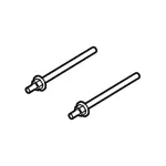 W714820S442 - HVAC: Compressor Assembly Mount Bolt for Ford: Explorer, Mustang Image