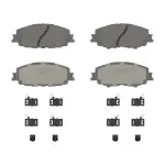 OEX2176 - : OEX Front Disc Brake Pad Set Premium Ceramic for WAGNER BRAKE Image