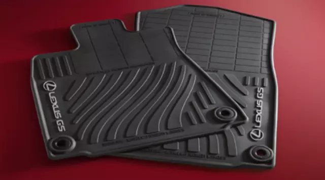 PT2063012120 - : All Weather Floor Mat, Black for Lexus: GS Turbo, GS200t, GS300, GS350, GS450h, RC350 Image